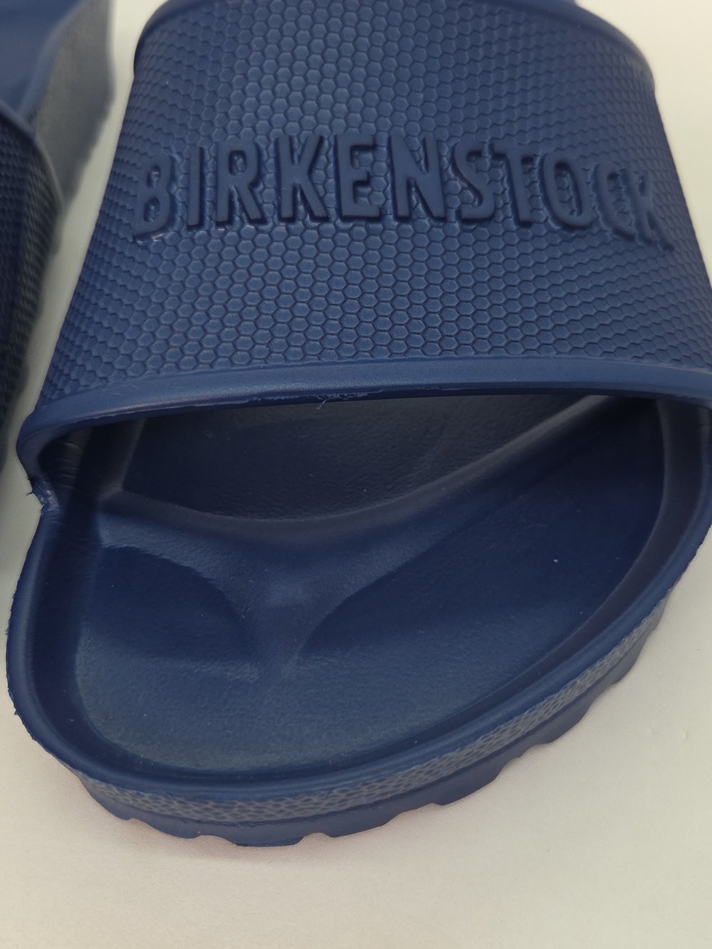 Birkenstock Barbados Slide Sandals in Deep Blue 41 M9 - Picture 12 of 15